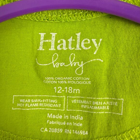 Hatley Baby Boys Girls Organic Cotton Palm Tree Surf Pajamas 12-18m - Picture 2 of 3